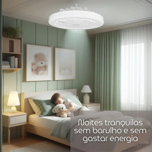 Smart fanLED | Ventilador de teto - Que é inteligente e com iluminação LED