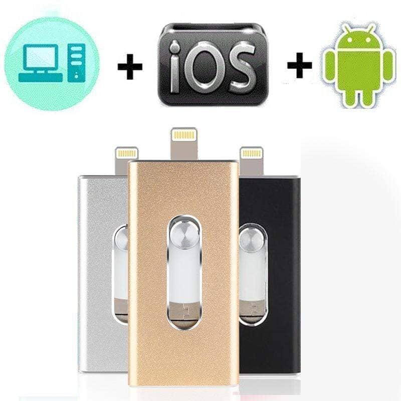 Multi Drive | Pen Drive de Celular 4 em 1 - Multi Operacional