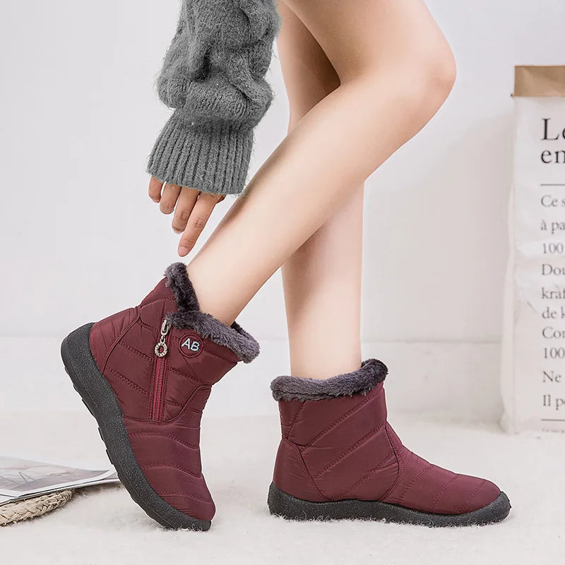 Confort Flex | Bota de Inverno Estocolmo - Impermeável  e Ortopédica