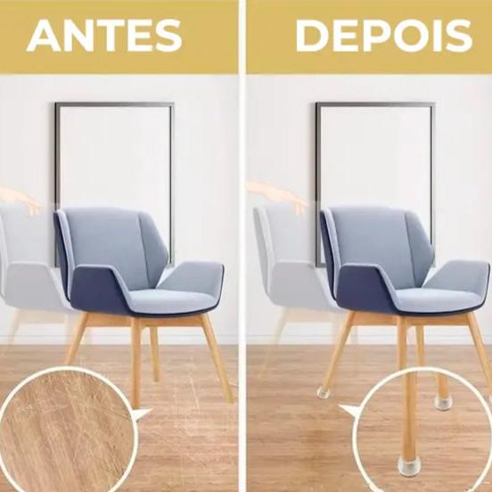 Protec Chair | Tampa Para Pernas de Moveis - Proteção para Pés de Cadeiras