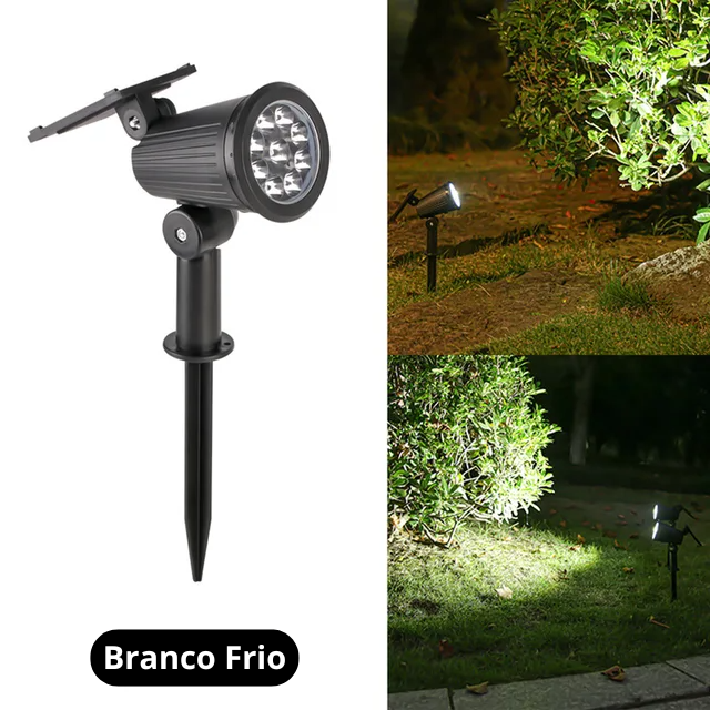 Solar Garden | Luminária Solar - Iluminado seu jardim até de noite!