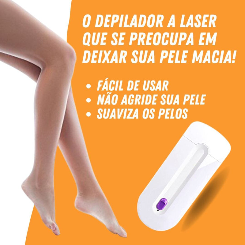 LaserFlex | Depilador Indolor 2 em 1 - Depilação mais Profunda