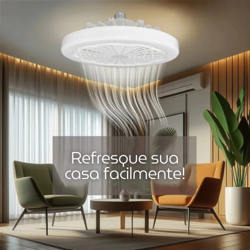 Smart fanLED | Ventilador de teto - Que é inteligente e com iluminação LED