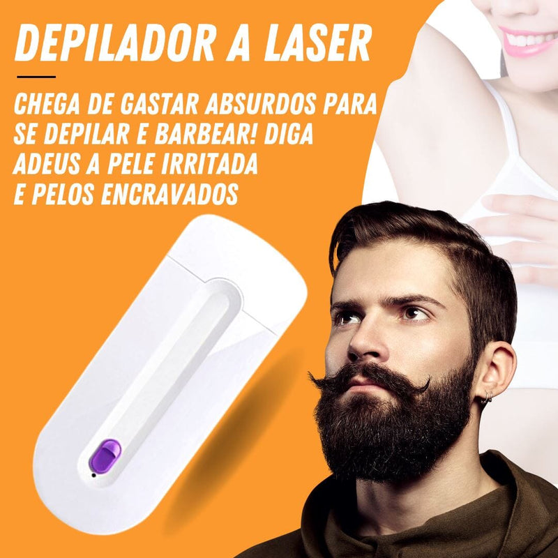 LaserFlex | Depilador Indolor 2 em 1 - Depilação mais Profunda