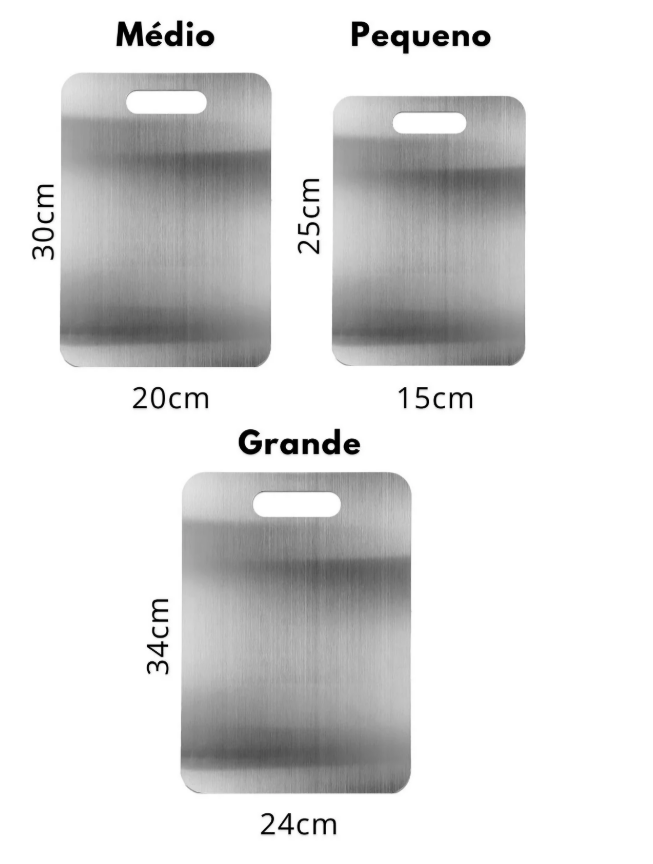 Titanium | Tábua de Cozinha - Anti bacteriana e Anti sujeira