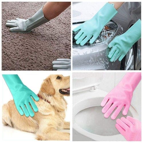 Magic Glove | Luvas para Lavar Louça - Facilidade e Pratico Sem a Necessidade de Esponja
