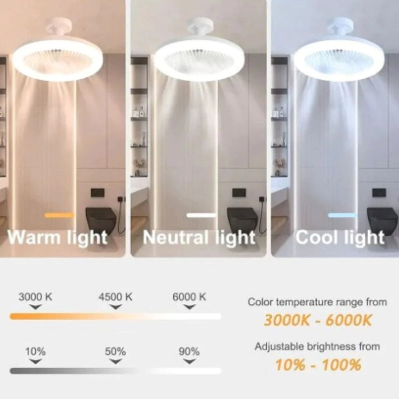 Smart fanLED | Ventilador de teto - Que é inteligente e com iluminação LED