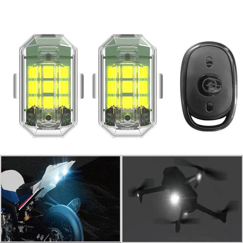 GTS Customs | Mini Luz - LED Automotiva com Controle Remoto