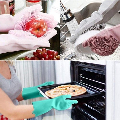 Magic Glove | Luvas para Lavar Louça - Facilidade e Pratico Sem a Necessidade de Esponja