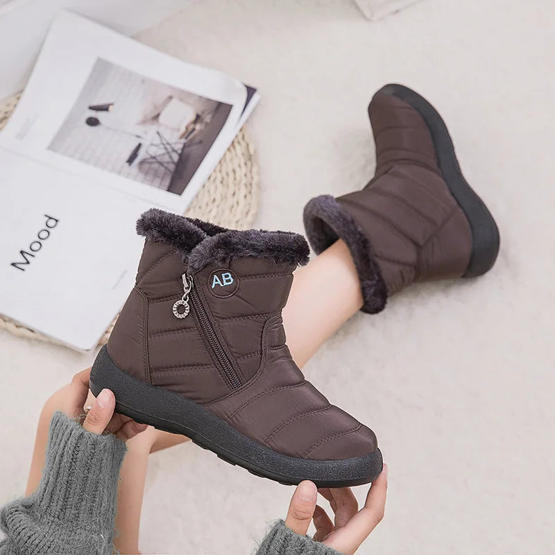 Confort Flex | Bota de Inverno Estocolmo - Impermeável  e Ortopédica