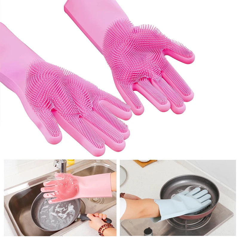Magic Glove | Luvas para Lavar Louça - Facilidade e Pratico Sem a Necessidade de Esponja