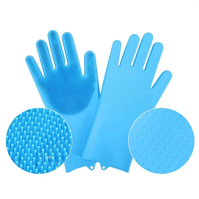 Magic Glove | Luvas para Lavar Louça - Facilidade e Pratico Sem a Necessidade de Esponja